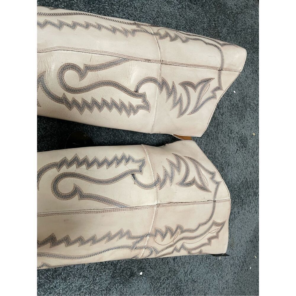 Brand New Dan Post Women’s 10M Loverly Knee High Leather Snip Western Boots - Picture 12 of 16